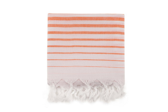 Mijölnir Toalla de playa fouta naranja 90 x 180 cm Mijölnir Toalla de playa fouta naranja 90 x 180 cm